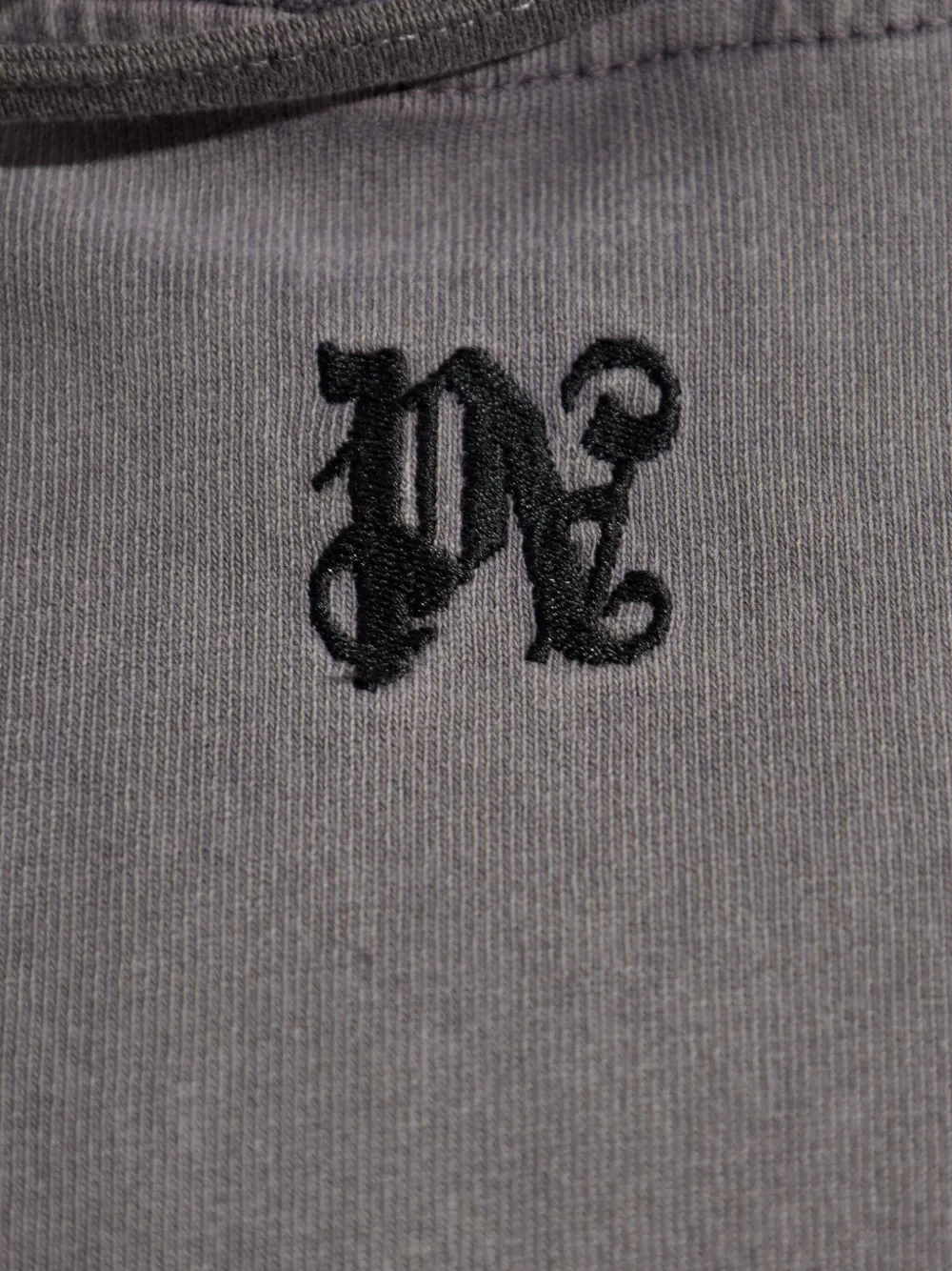 Palm Angels Gelaagde hoodie Grijs