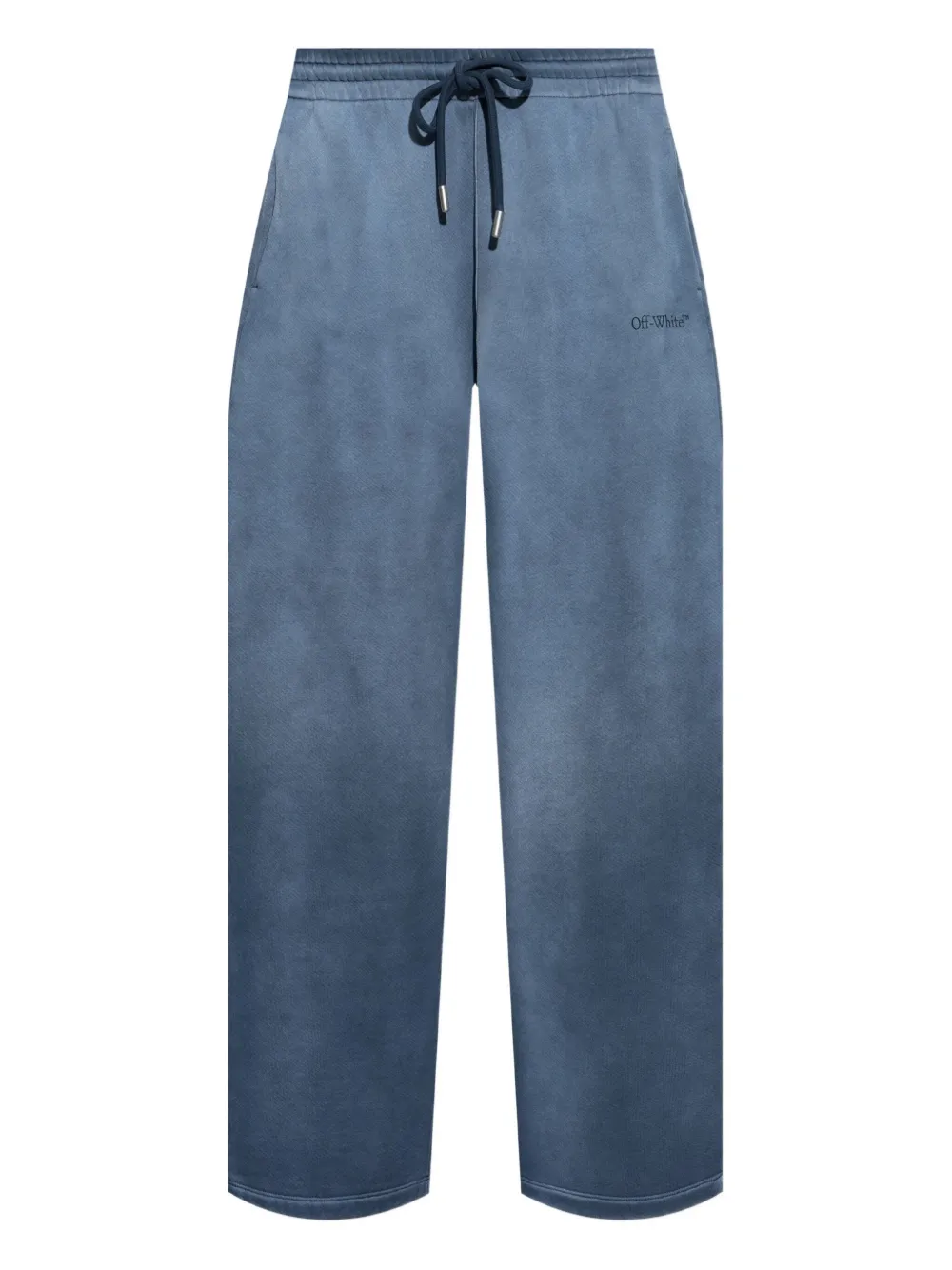 Off-White drawstring track pants | Blue | Image 1