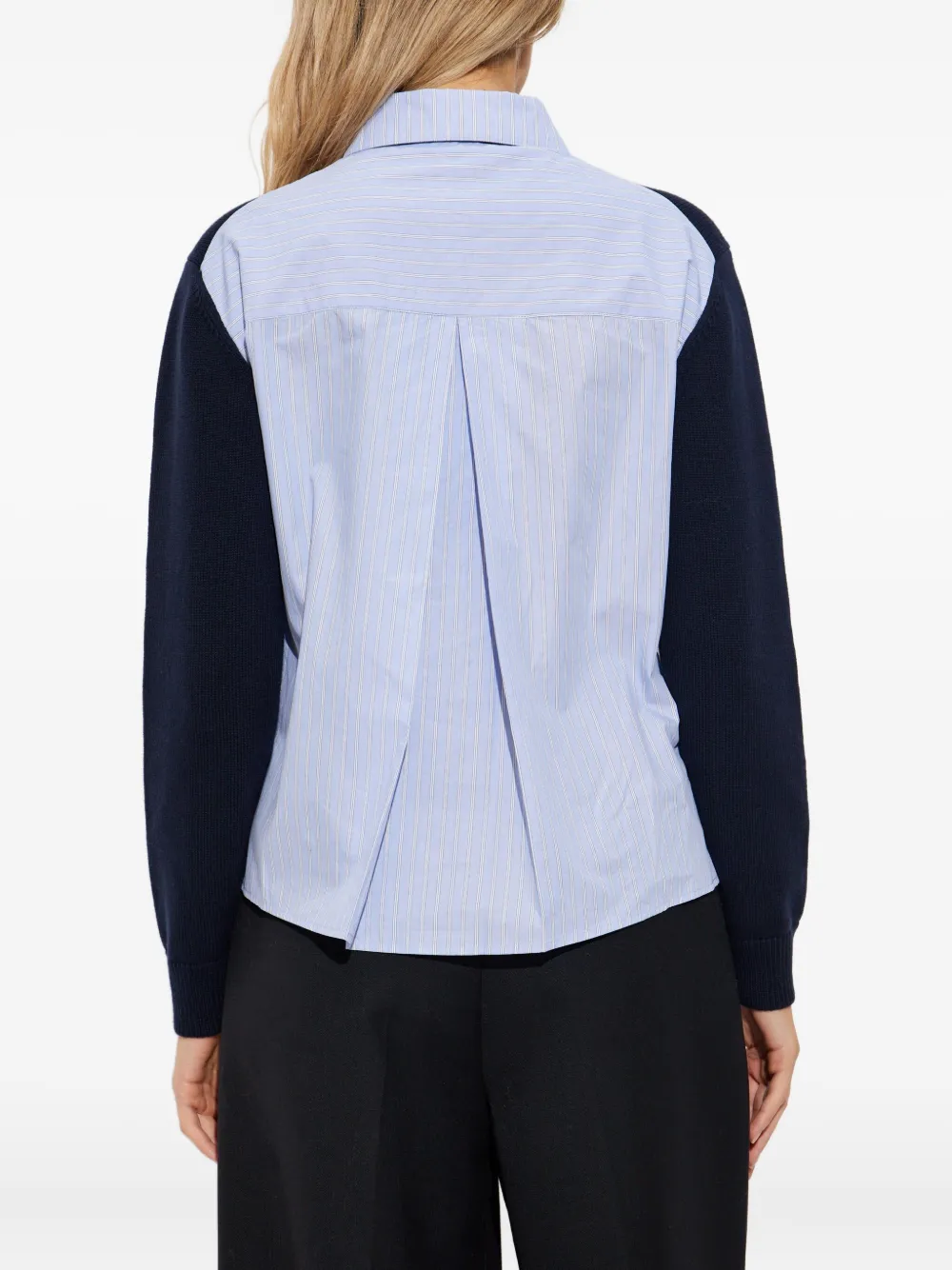 Ps By Paul Smith Buttoned Pocket Cardigan In Blue
