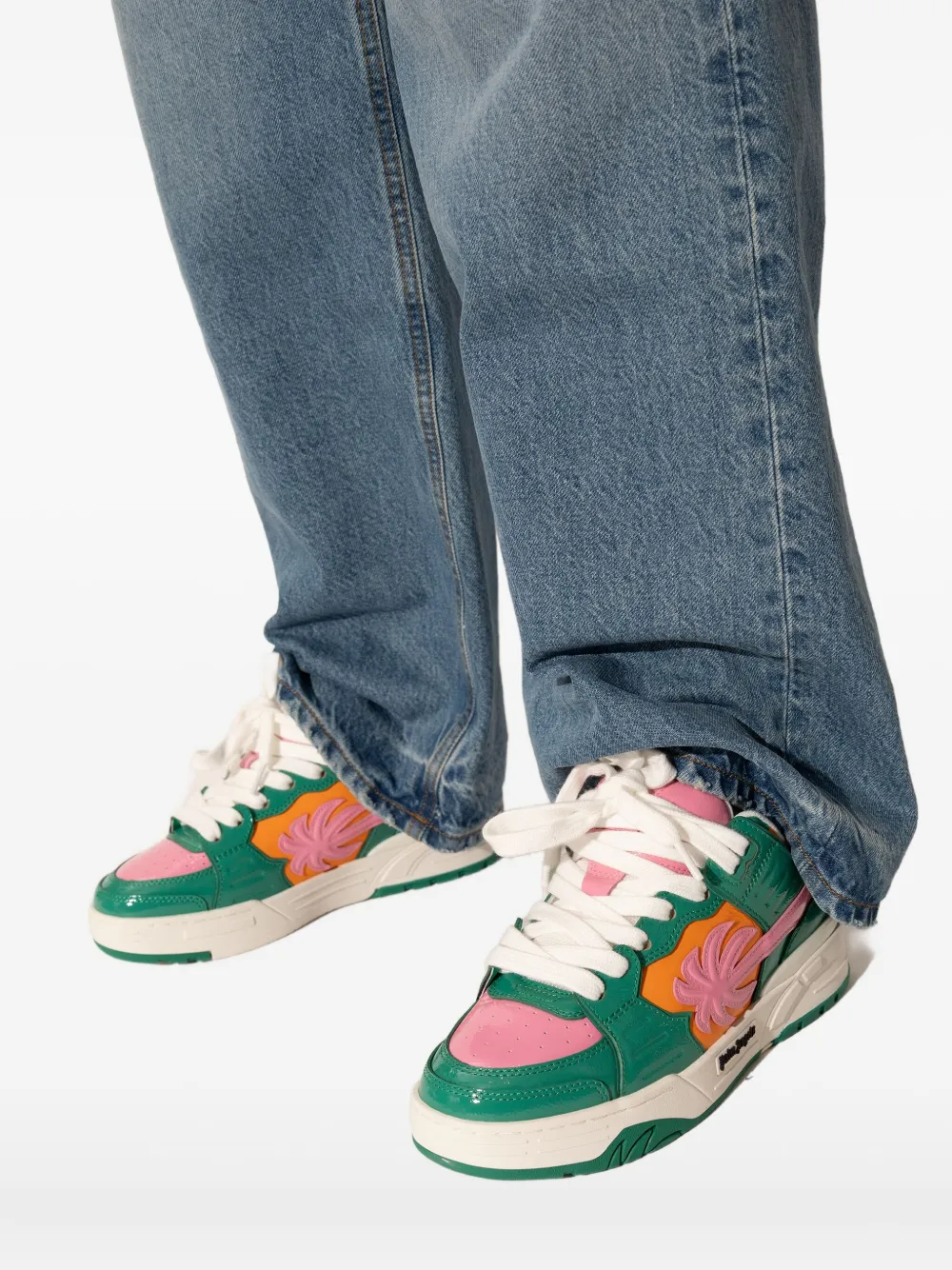 Palm Angels Palm Tree sneakers Groen