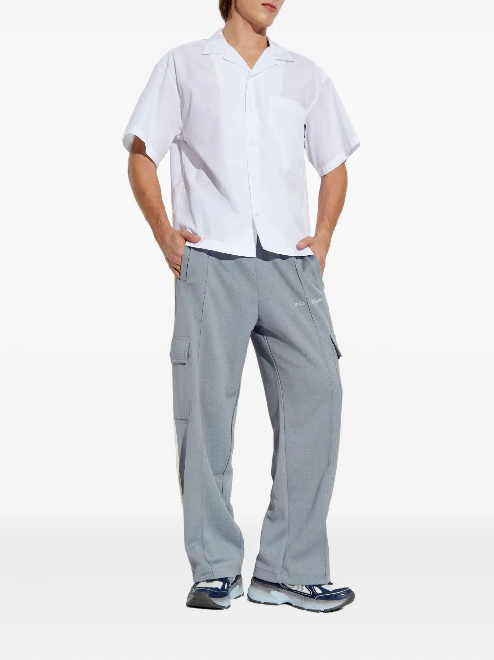 Palm Angels Pocket short-sleeve shirt - Wit