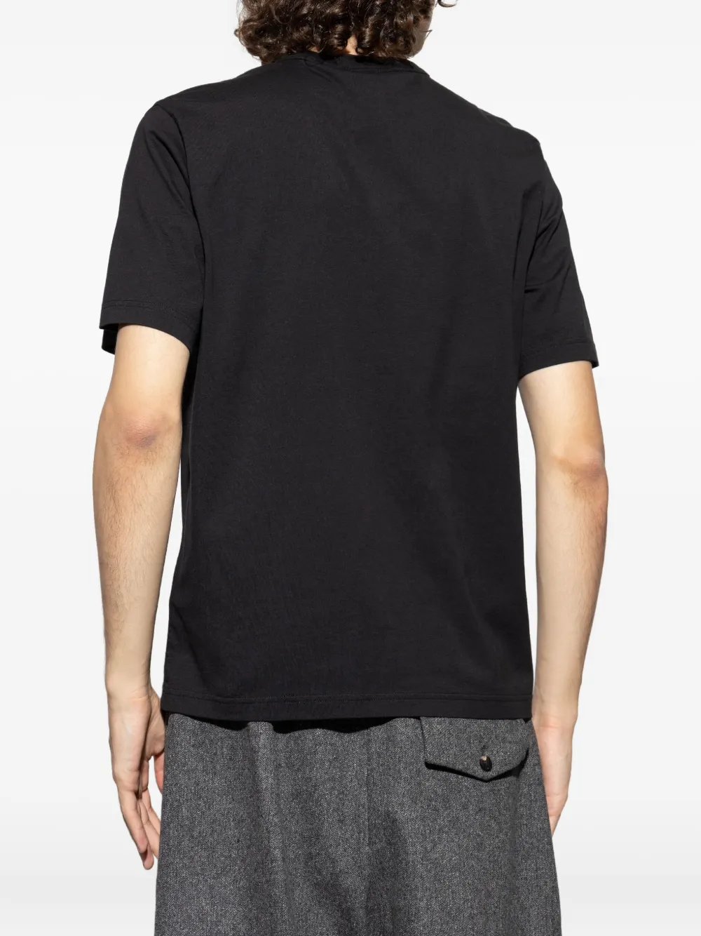 PS Paul Smith T-shirt met zebraprint Zwart