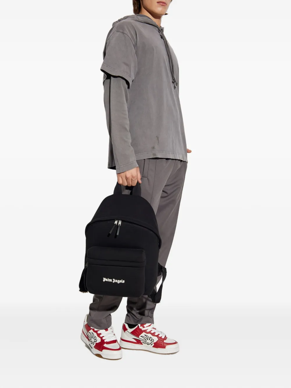 Palm Angels elasticated-panel track pants - Grijs