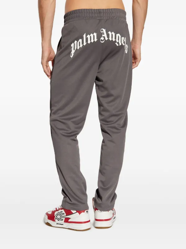 Palm Angels elasticated-panel Track Pants | Grey | FARFETCH