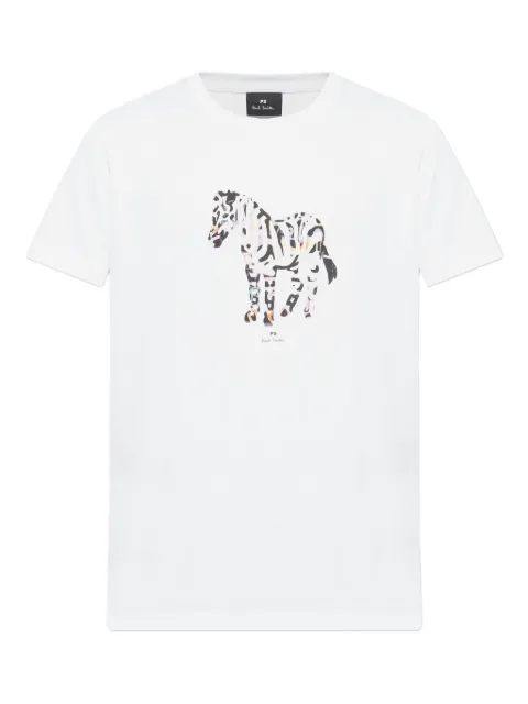 PS Paul Smith playera con estampado de cebra
