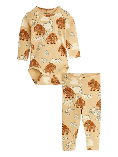 Mini Rodini long-sleeved patterned babywear