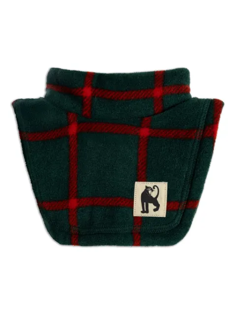 Mini Rodini plaid turtleneck scarf