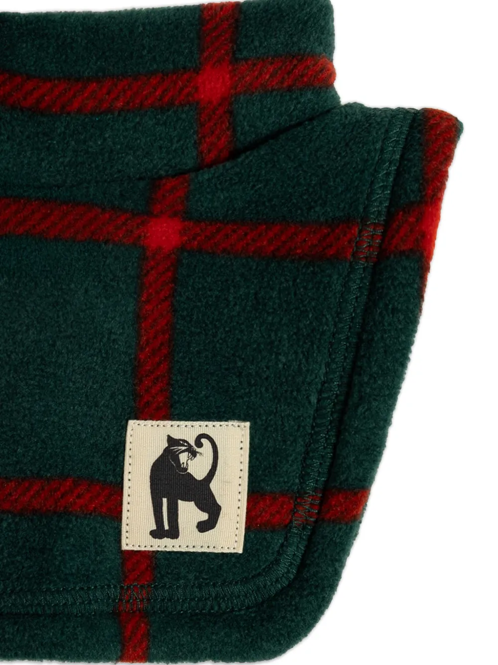 Mini Rodini Geruite sjaal Groen