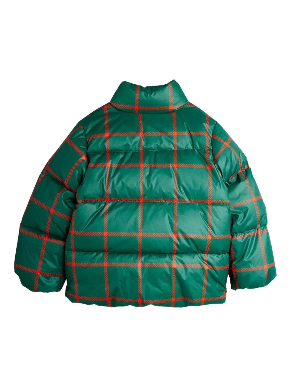 Mini Rodini check embroidered jacket | Boys Padded Jackets | Image 2