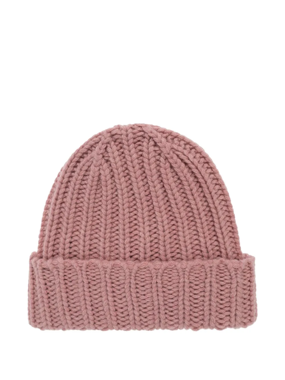Paul Smith ribbed heart beanie hat - Roze