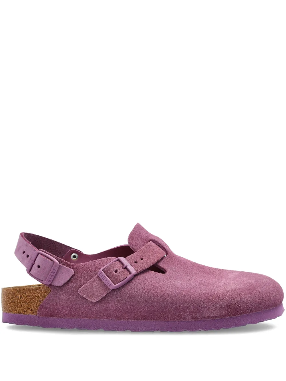 Birkenstock Tokyo suède pumps Roze