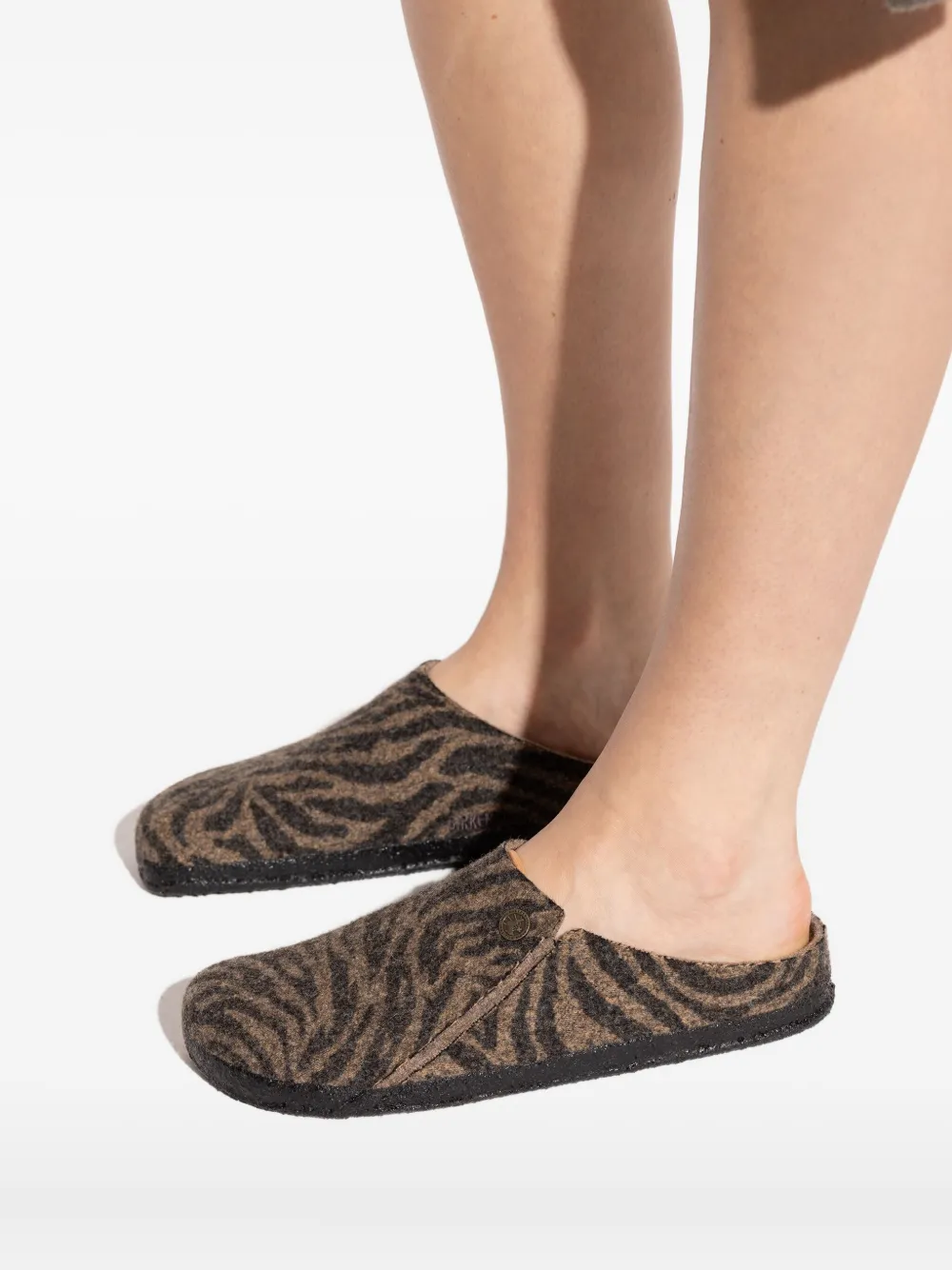 Birkenstock Zebra Button Trainers In Multi