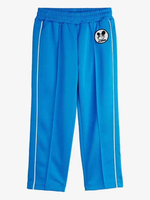 Mini Rodini appliqué stripe trousers