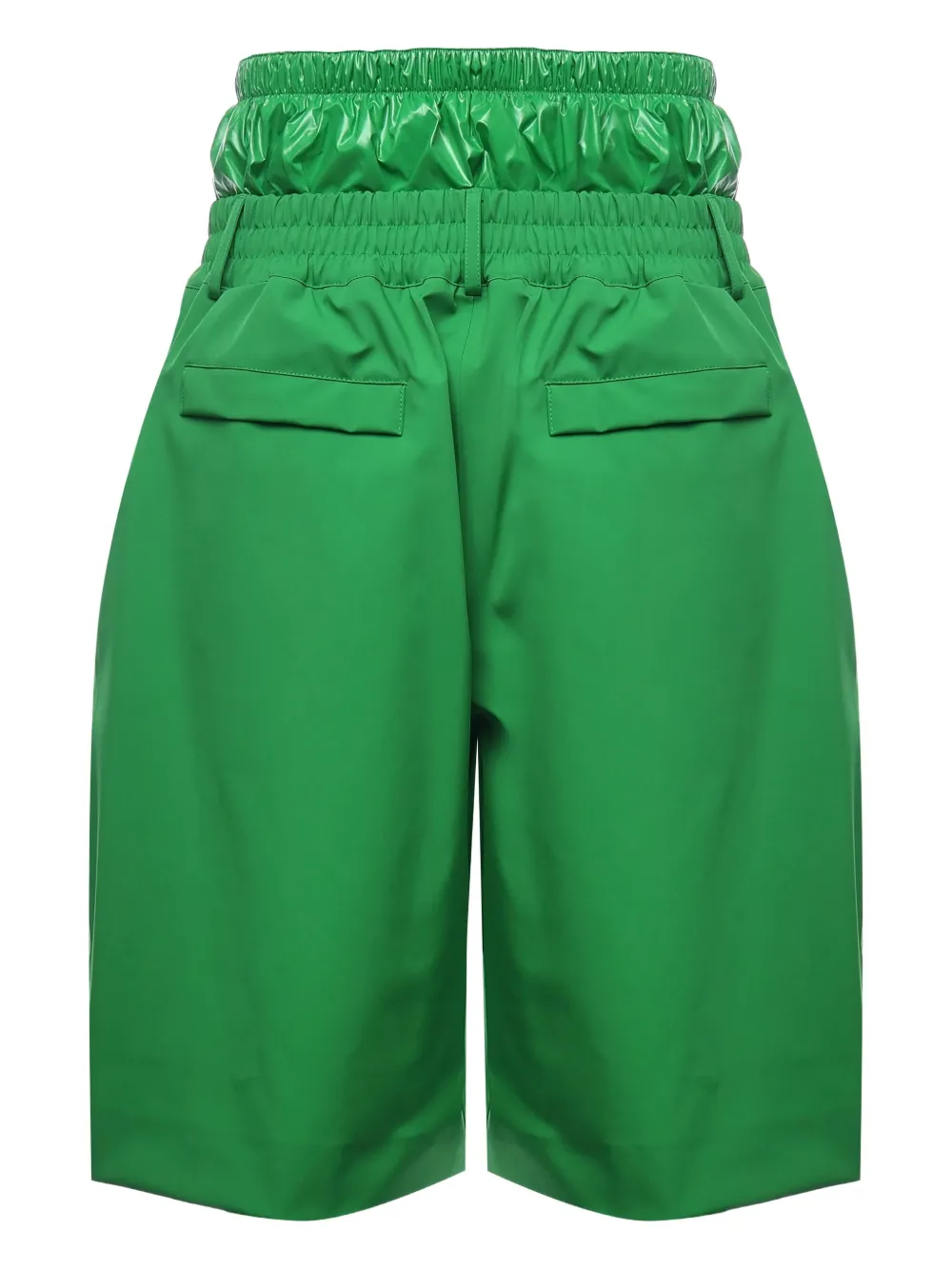 Moncler logo-print high-waisted shorts | Bermuda Shorts | Image 2