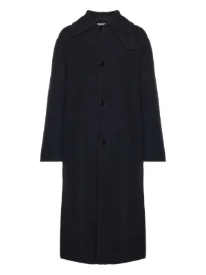 FENDI ウール コート | グレー | FARFETCH JP