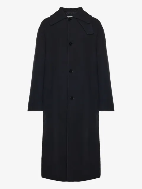 Moncler buttoned single-breasted coat