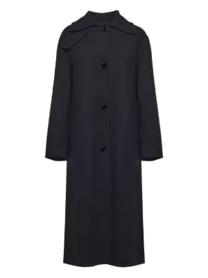 Rick Owens Robe フーデッド ロングカーディガン | ブラック | FARFETCH JP