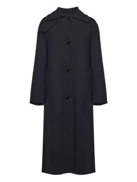 Moncler x Jil Sander single-breasted coat