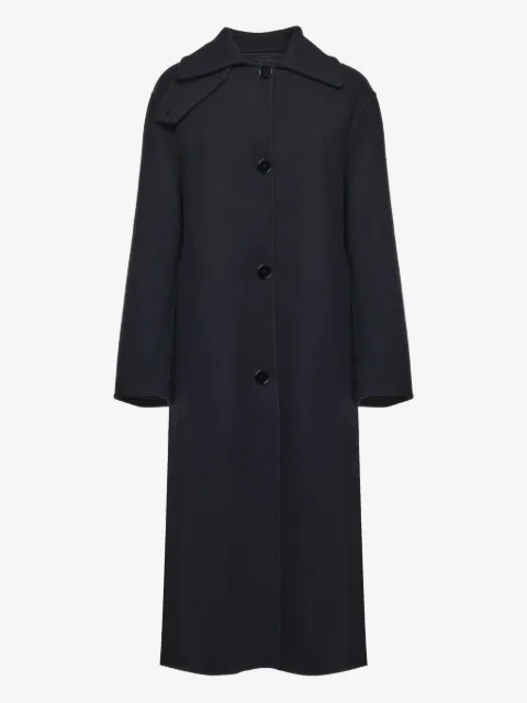 Moncler x Jil Sander single-breasted coat