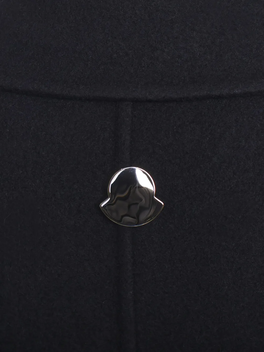  Moncler X Jil Sander Single-breasted Coat - Black 