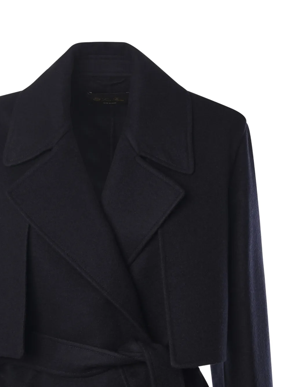 Loro Piana Jas met ceintuur Blauw