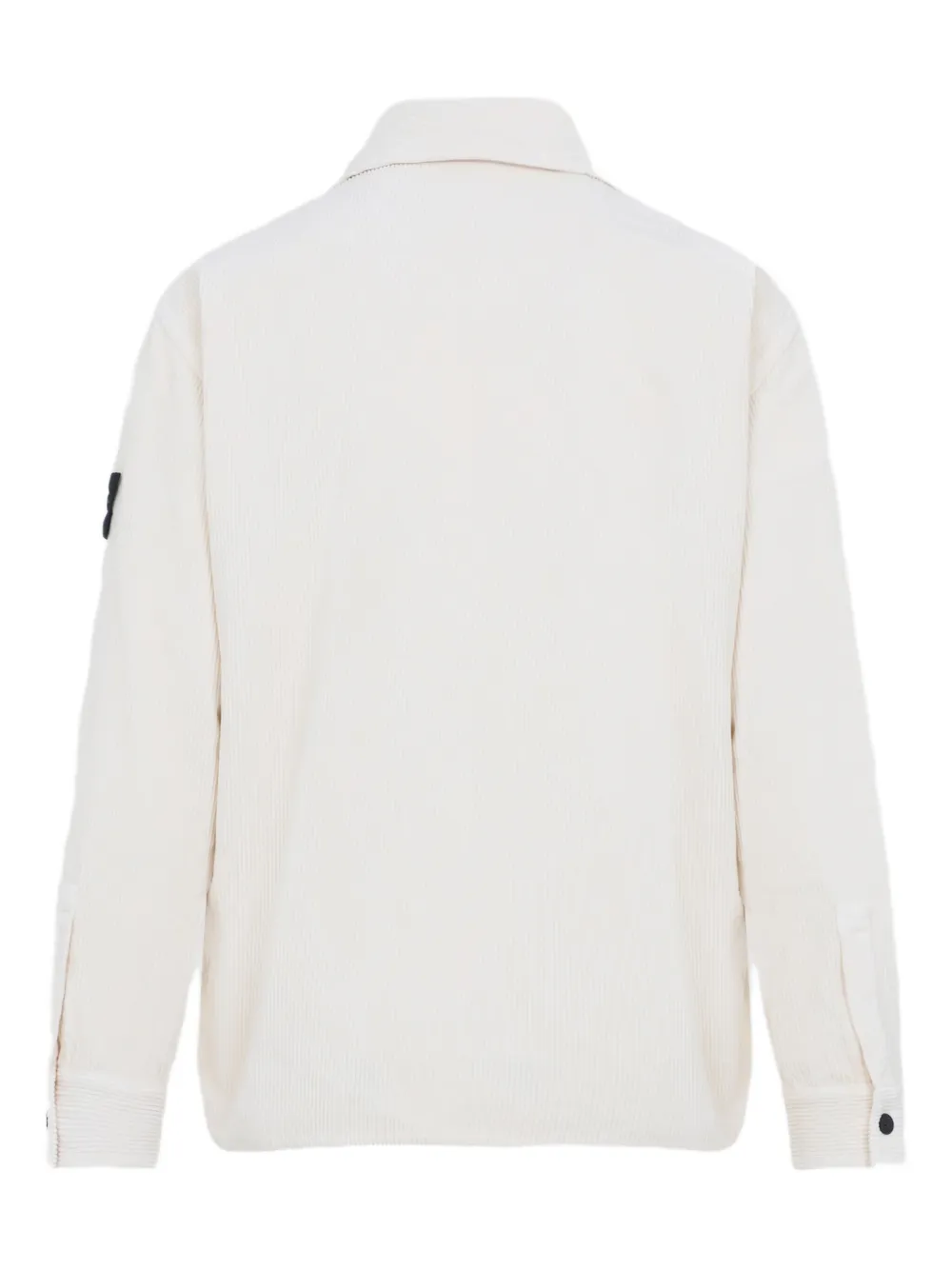 Stone Island Ribfluwelen overhemd - Wit