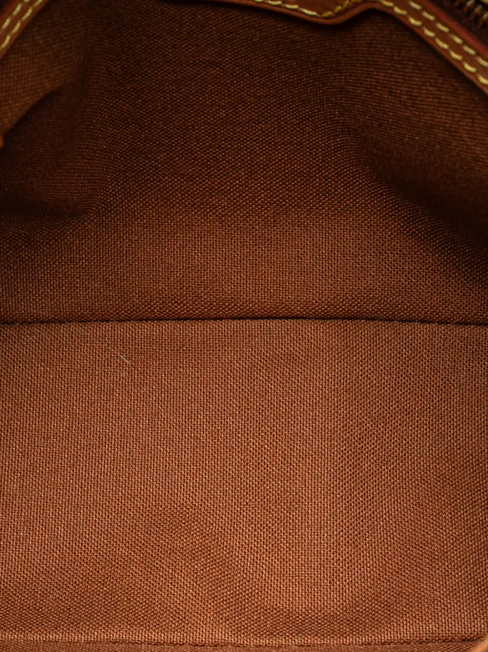 Pre-owned Louis Vuitton 2003 Monogram Mini Looping Shoulder Bag In Brown