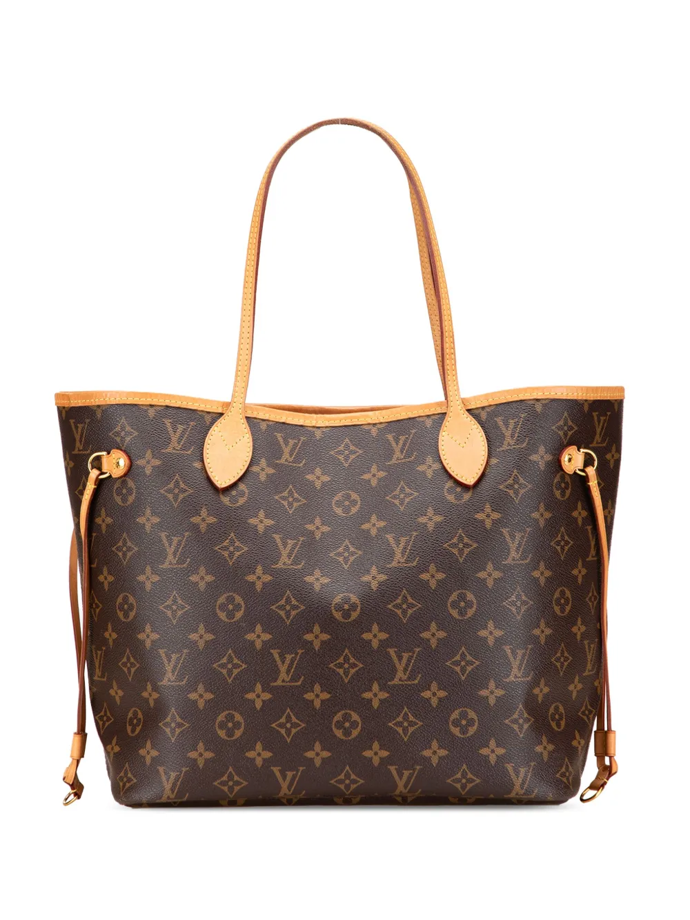 Louis Vuitton Pre-Owned 2018 Monogram Neverfull MM tote bag - ブラウン Louis Vuitton Pre-Owned 2018 Monogram Neverfull MM tote bag - ブラウン