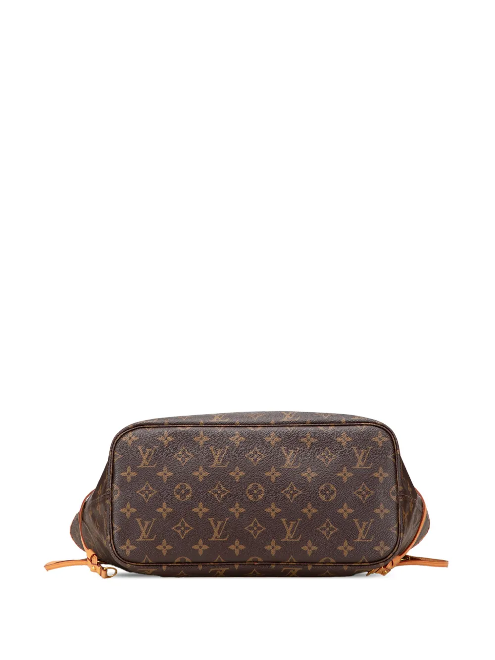 Pre-owned Louis Vuitton 2018 Monogram Neverfull Mm Tote Bag In Brown