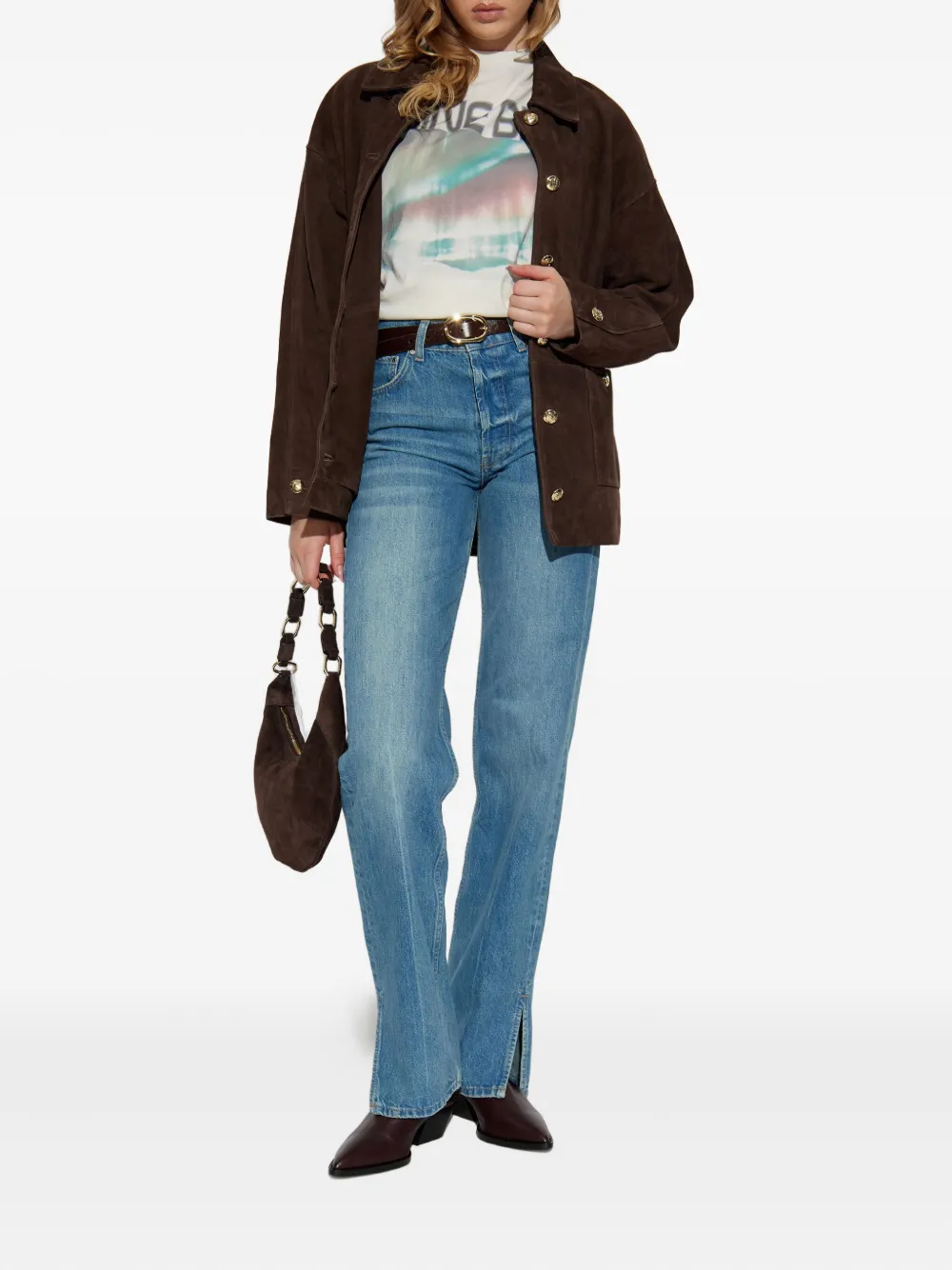 ANINE BING graphic-print T-shirt | T-Shirts & Jersey Shirts | Image 2