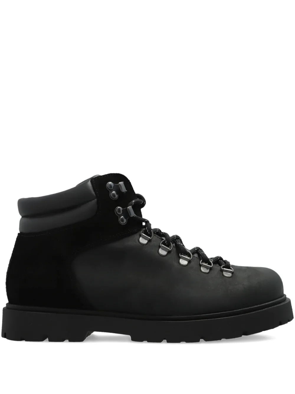Birkenstock Jackson Lace-up Leather Ankle Boots In Black