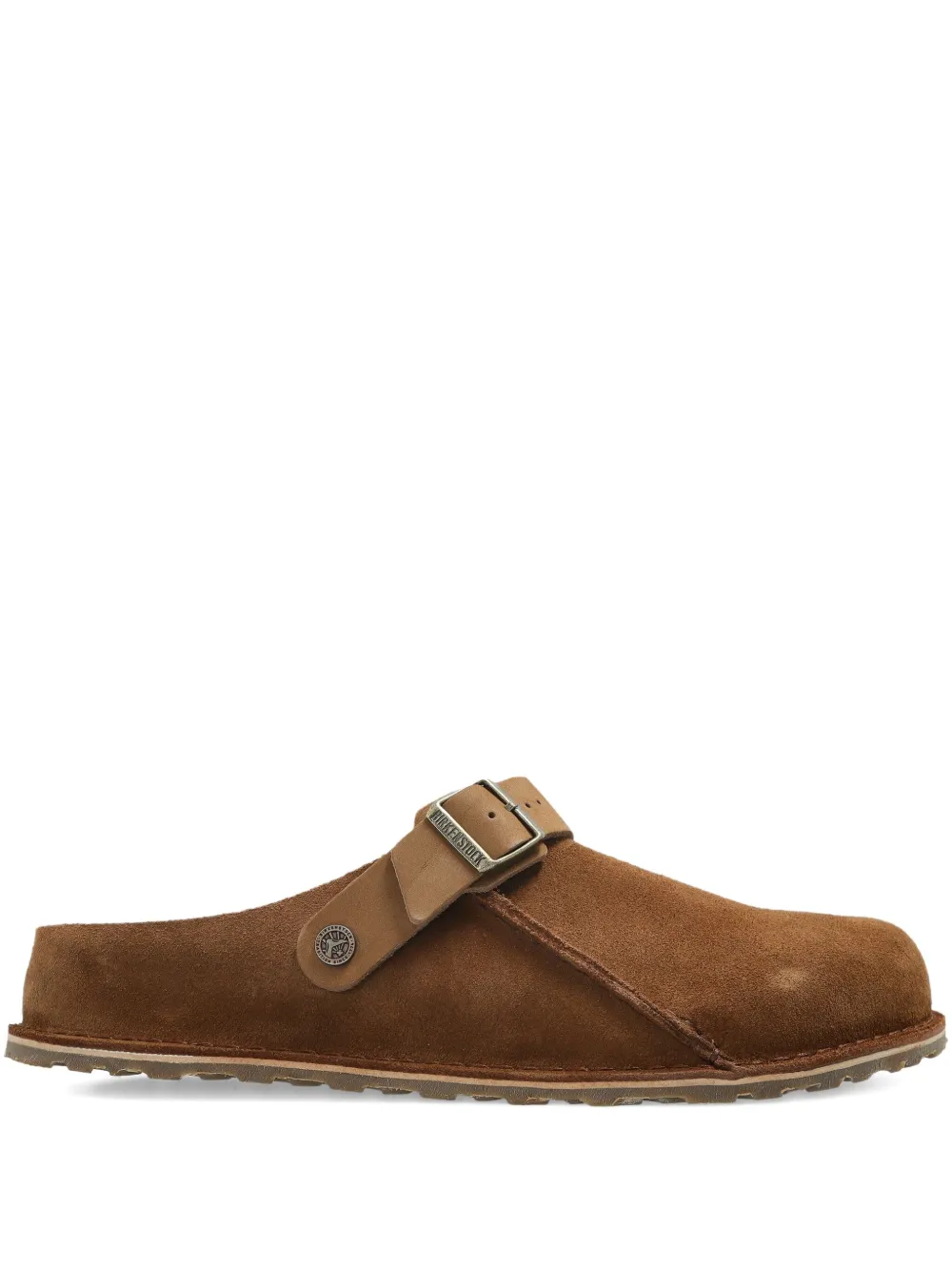 Birkenstock Lutry buckle-strap slip-on mules | Brown | Image 1