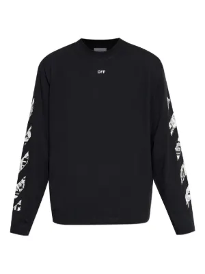 Off-White Caravaggio Painting Cotton T-shirt | Black | FARFETCH