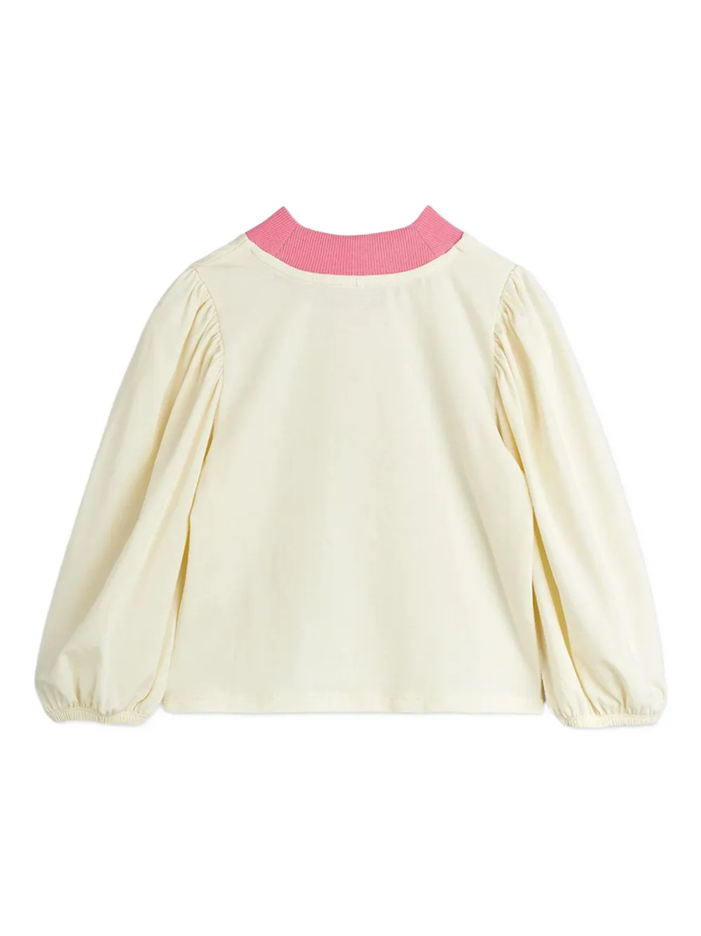 Mini Rodini puff-sleeve graphic top | Girls Hoodies & Sweatshirts | Image 2