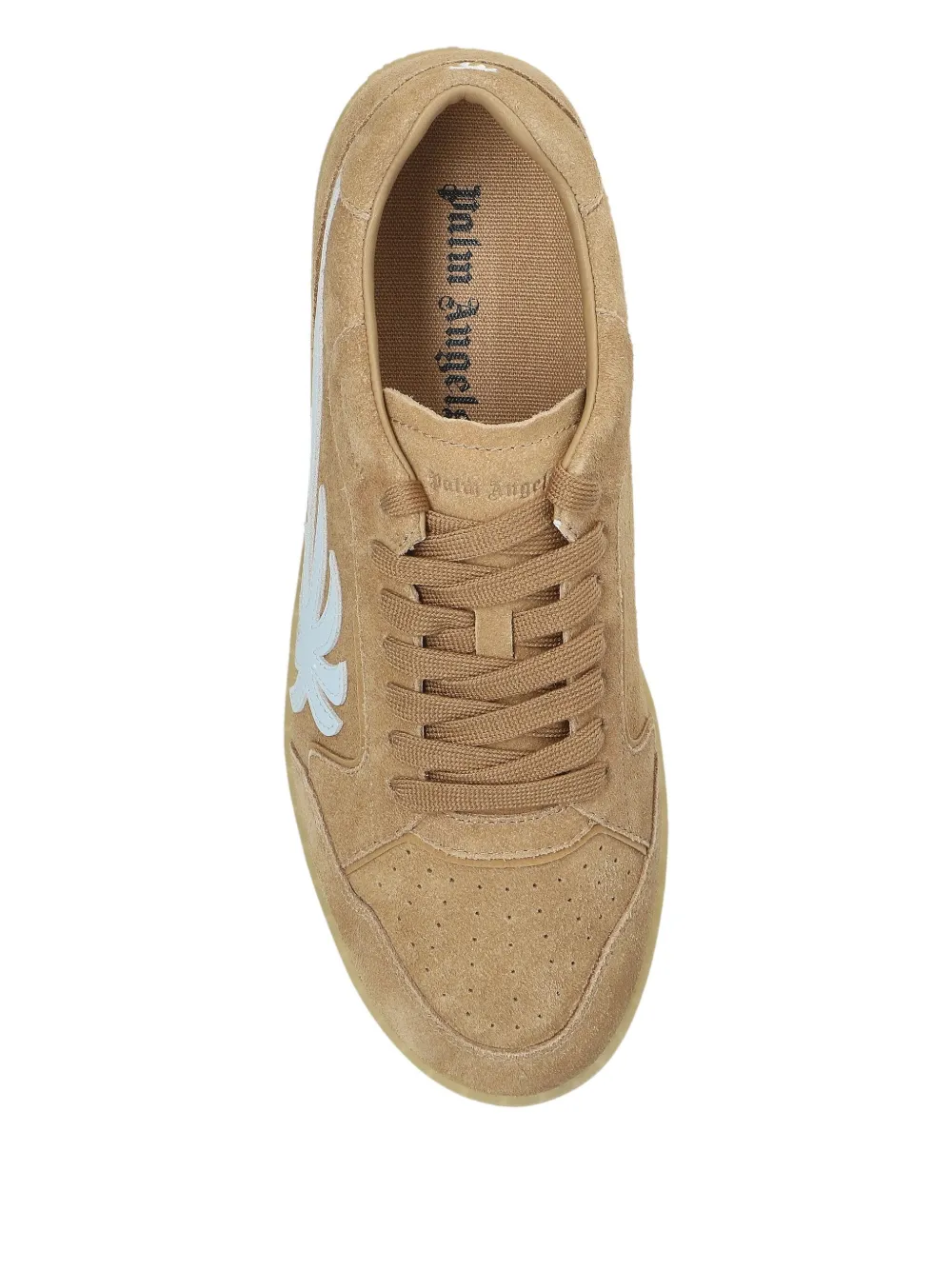Palm Angels Palm Tree leren sneakers Bruin
