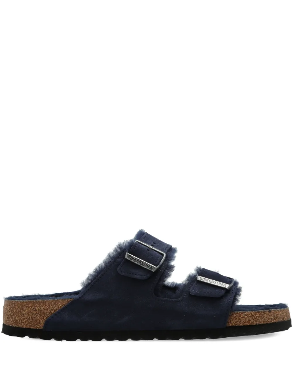 Birkenstock Arizona shearling-lined flat sandals | Blue | Image 1