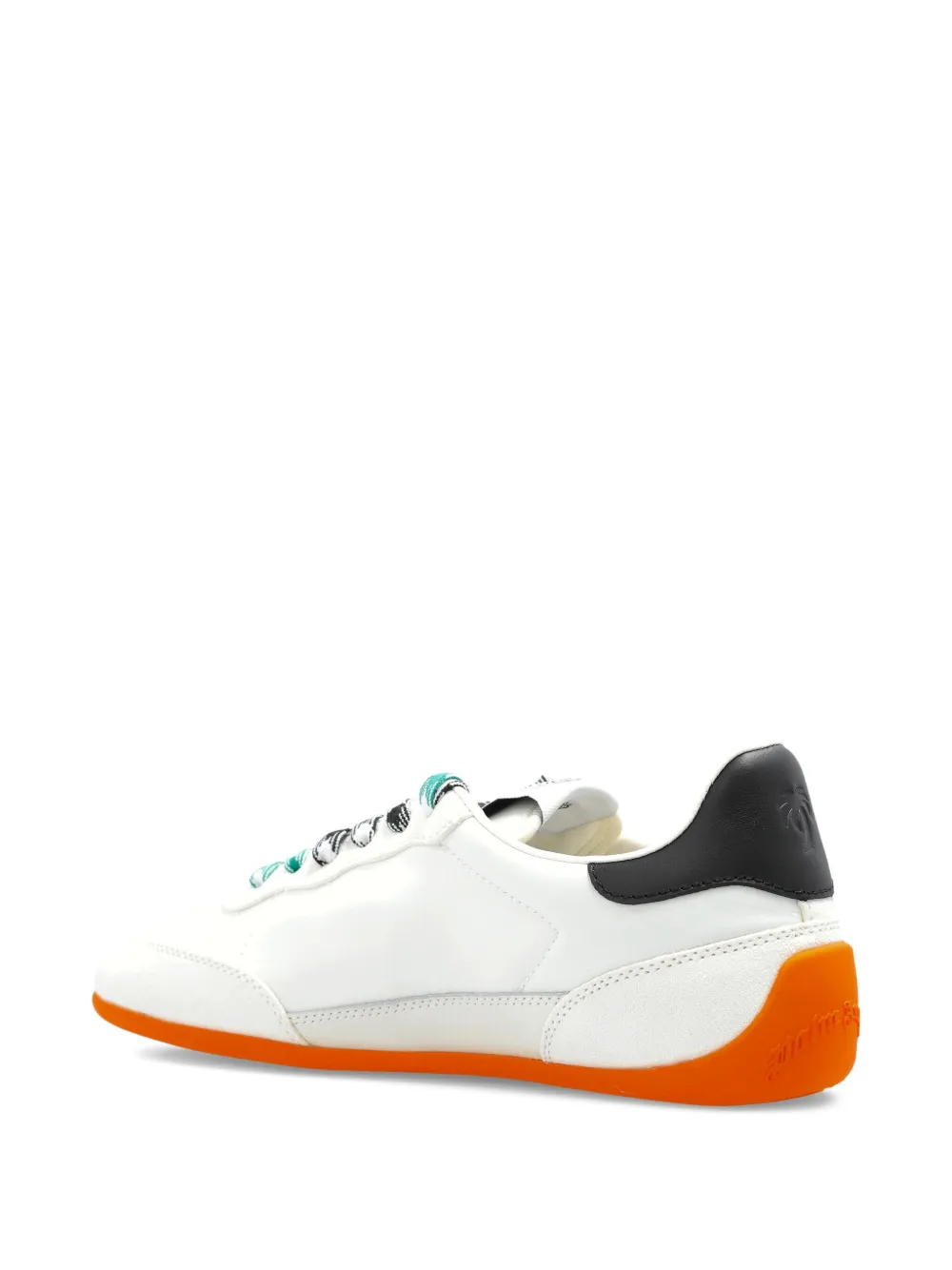Palm Angels Palm Tree Lace-up Sneakers In White