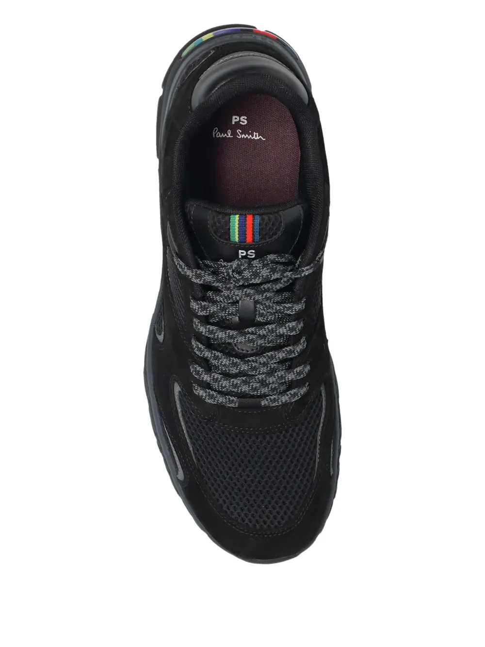PS Paul Smith Sneakers met mesh vlakken Zwart