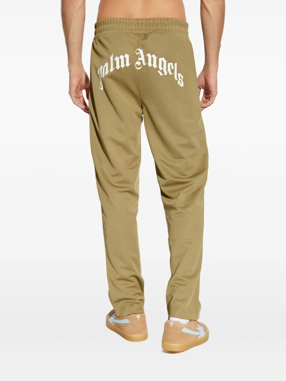 Palm Angels Trainingsbroek met zijstreep Groen