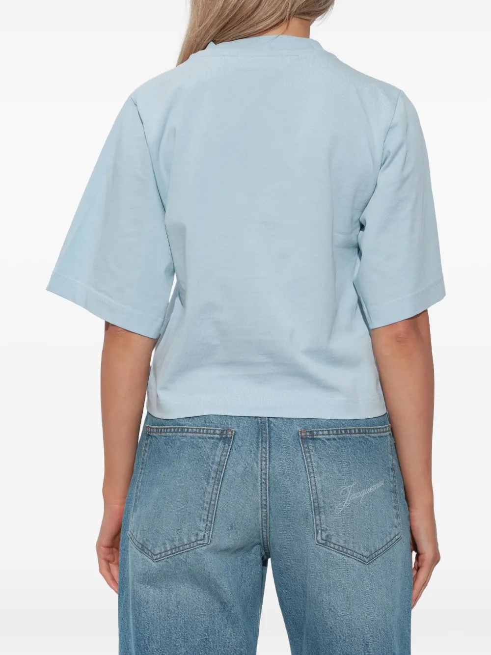 Palm Angels Top met print Blauw