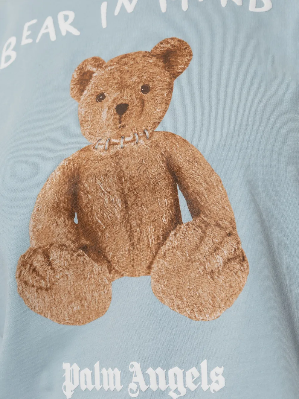 Palm Angels Top met print Blauw