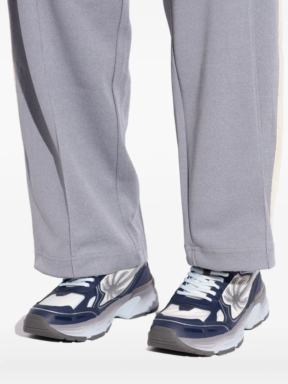 Palm Angels Sneakers met applicatie Blauw