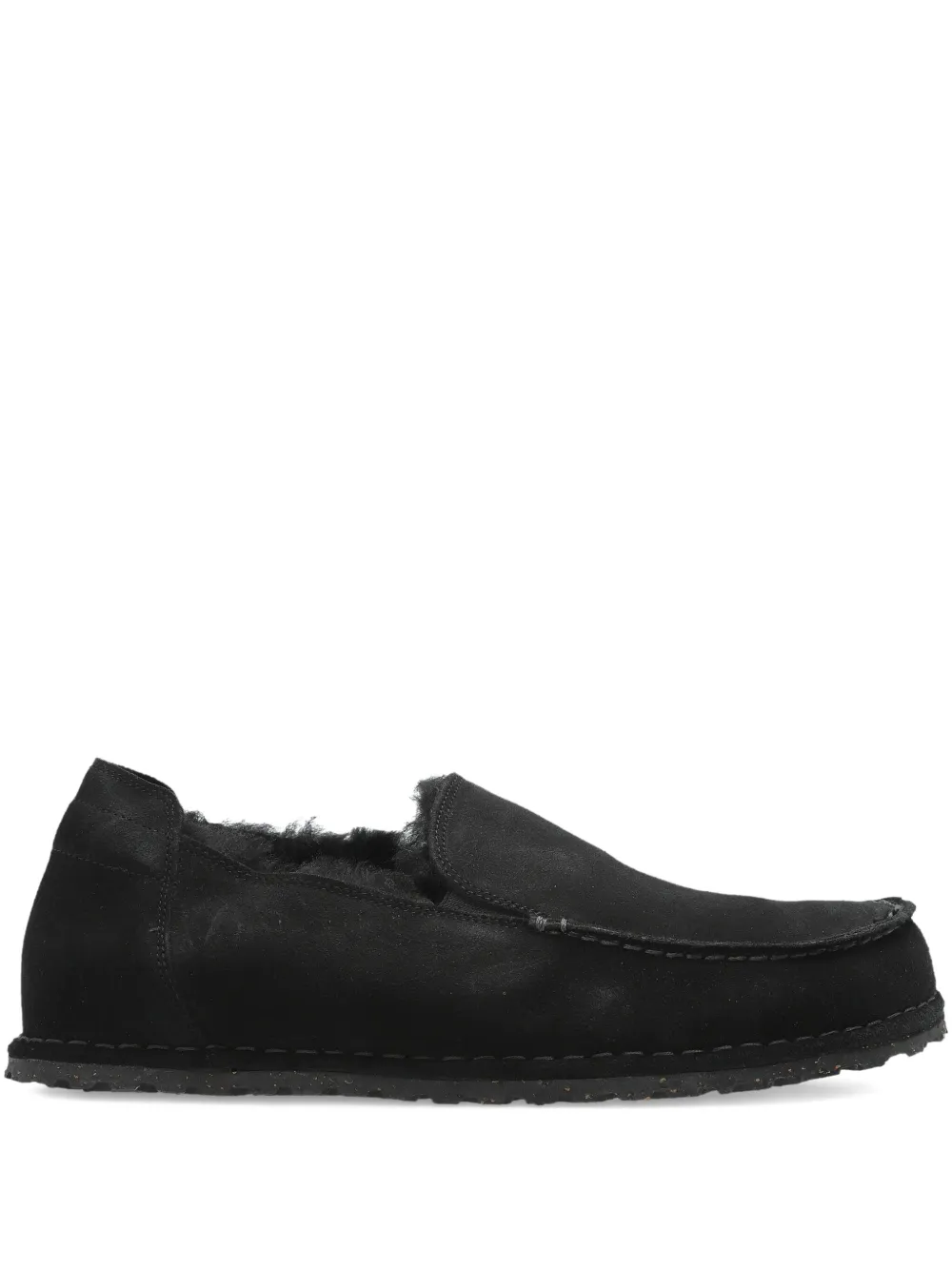 Birkenstock Utti suède loafers Zwart