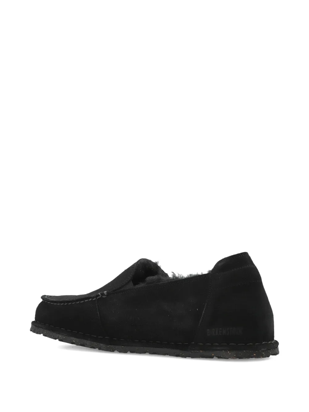 Birkenstock Utti suède loafers Zwart