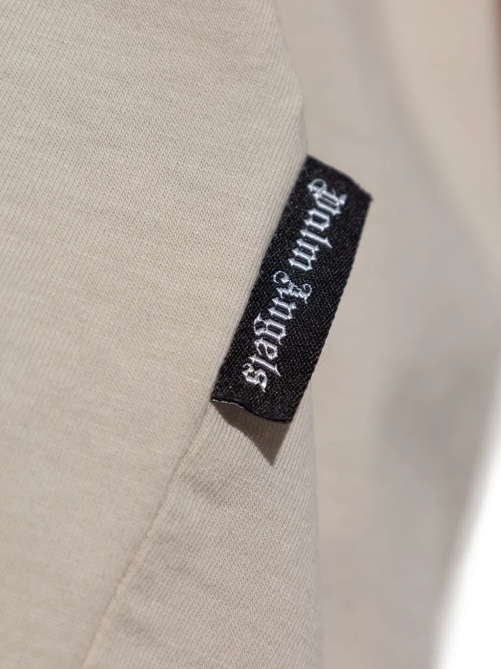 Palm Angels T-shirt met ronde hals Beige