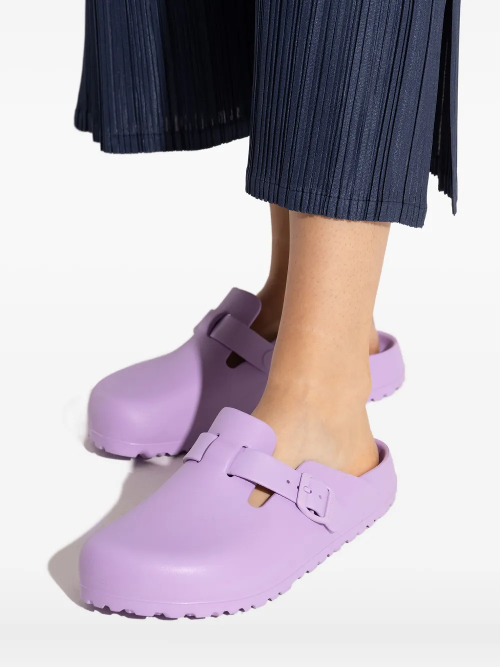 Birkenstock Boston slippers Paars