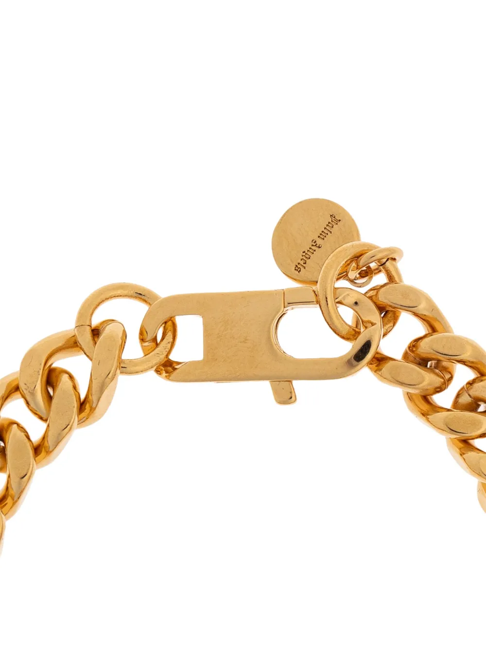 Palm Angels Logo Chain Bracelet In Gold