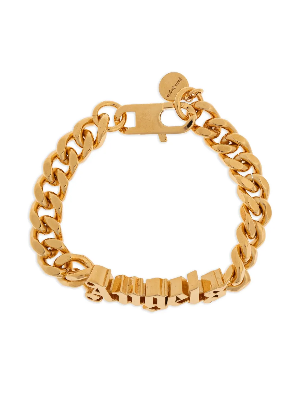 Palm Angels logo chain bracelet - Oro