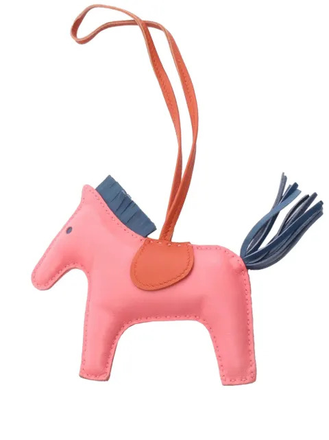 Hermès Pre-Owned 2017 Milo Lambskin Grigri Rodeo Horse Bag Charm TPM key chain