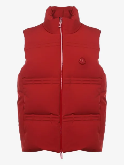 Moncler logo-patch padded jacket